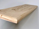 Estampe / Façade d'une caisse de vin en bois du Chateau Pontet Canet - Bordeaux | Format 1 bouteille = 30x9 cm