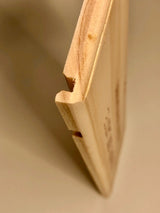 Estampe / Façade d'une caisse de vin en bois du Domaine Leflaive - Bourgogne | Format 1 bouteille = 30x9 cm