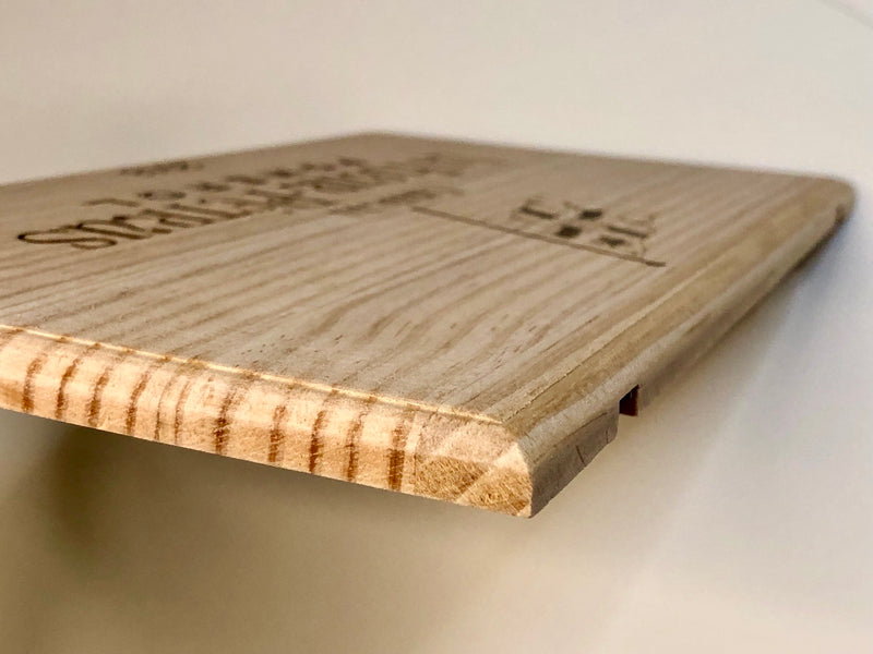 Estampe / Façade d'une caisse de vin en bois du Chateau La Fleur de Petrus - Bordeaux | Format 6 bouteilles = 30x17 cm