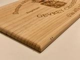 Estampe / Façade d'une caisse de vin en bois du Domaine Armand ROUSSEAU - Bourgogne | Format 6 bouteilles = 30x17 cm