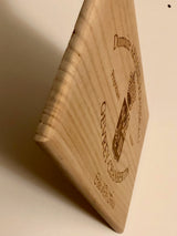 Estampe / Façade d'une caisse de vin en bois du Domaine Armand ROUSSEAU - Bourgogne | Format 6 bouteilles = 30x17 cm