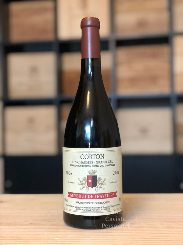 Domaine Guybout de Fraytière  |  Corton  |  Les Chaumes  |  Grand Cru  |  Bourgogne  |  2006