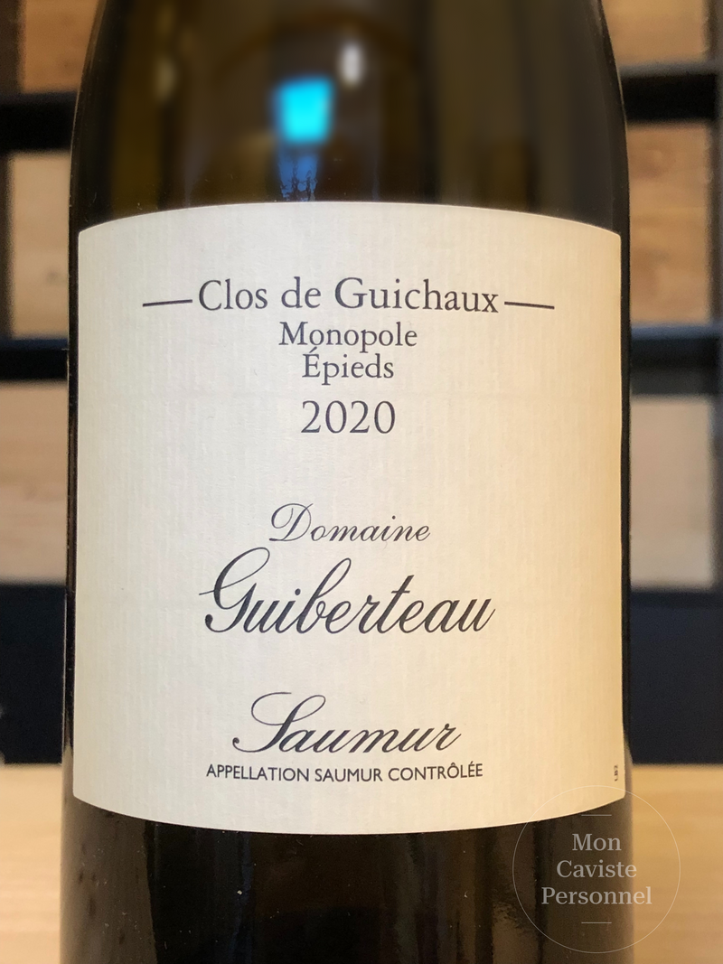 Domaine Guiberteau  |  Clos des Guichaux  |  Monopole Epieds  |  Saumur  |  Vallée de la Loire  |  2020