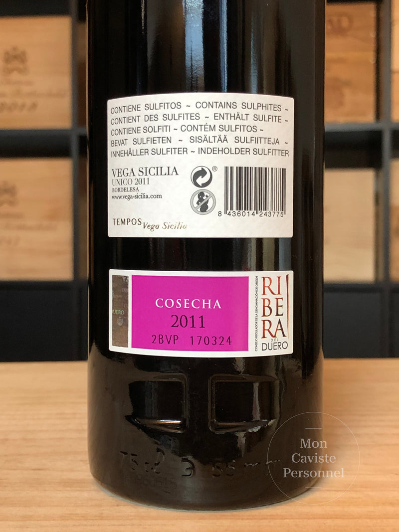Domaine VEGA SICILIA  |  Unico  |  Ribera Del Duero  |  2011  |  Espagne