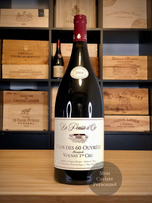 Domaine de la Pousse d'Or  |  Volnay  |  Premier Cru  |  "CLOS DES 60 OUVREES » en Monopole  |  2004  |  Magnum