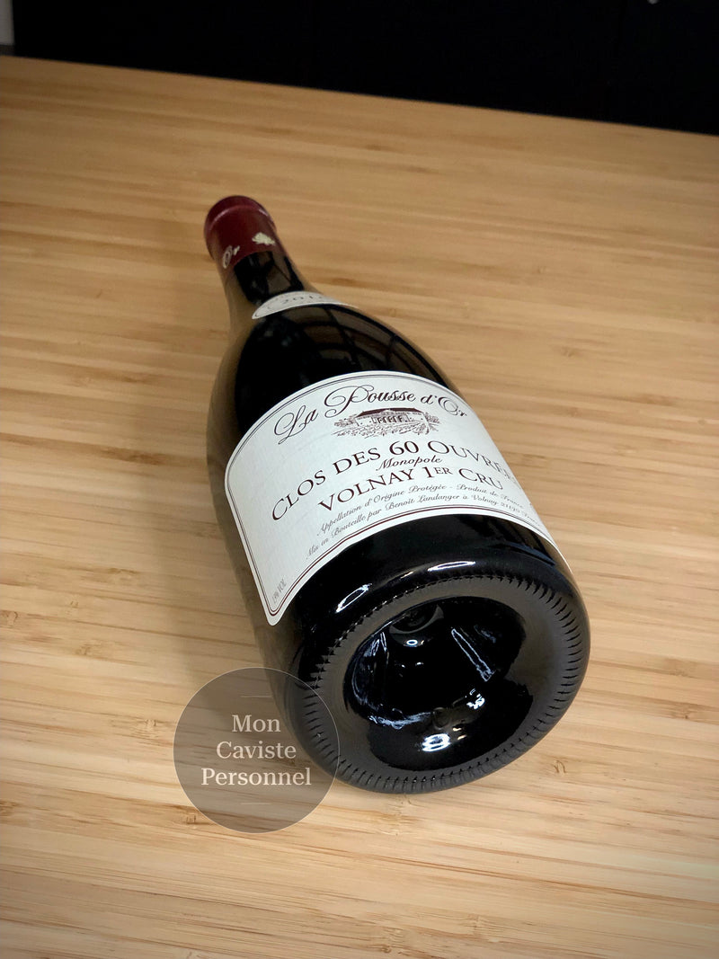 Domaine de la Pousse d'Or  |  Volnay  |  Premier Cru  |  "CLOS DES 60 OUVREES » Amphore en Monopole  |  2016  |  Bouteille