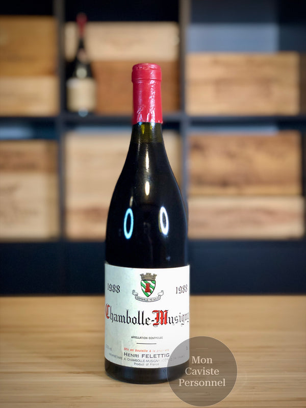 Domaine Felettig Henri  |  Chambolle Musigny  |  1988  |  Bouteille