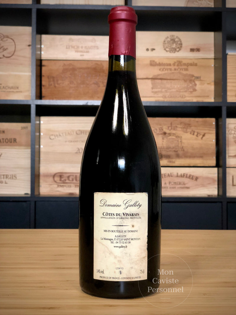 Domaine GALLETY  |  Côtes du Vivarais   |  La Syrare  |  2015