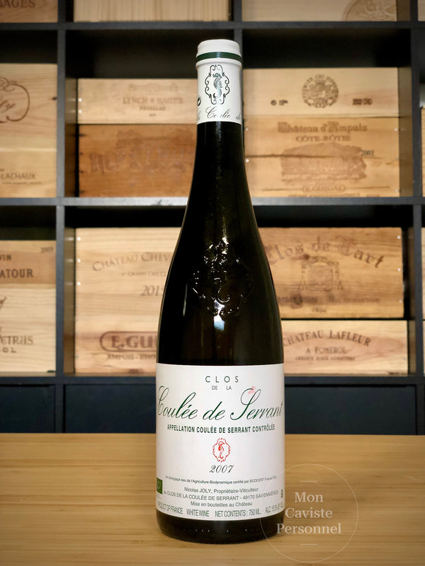 Domaine Nicolas JOLY  |  Vallée de la Loire  |  Clos de la Coulée de Serrant  |  2007