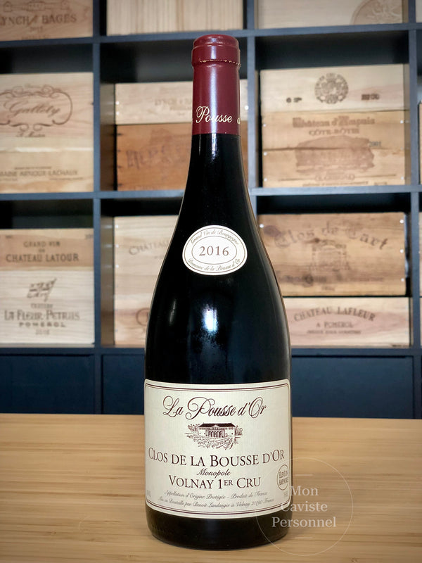 Domaine de la Pousse d'Or  |  Volnay  |  Premier Cru  |  "CLOS DE LA BOUSSE D'OR" Amphore en Monopole  |  2016  |  Bouteille