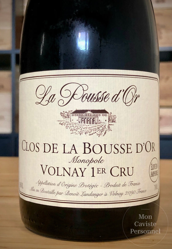 Domaine de la Pousse d'Or  |  Volnay  |  Premier Cru  |  "CLOS DE LA BOUSSE D'OR" Amphore en Monopole  |  2016  |  Bouteille