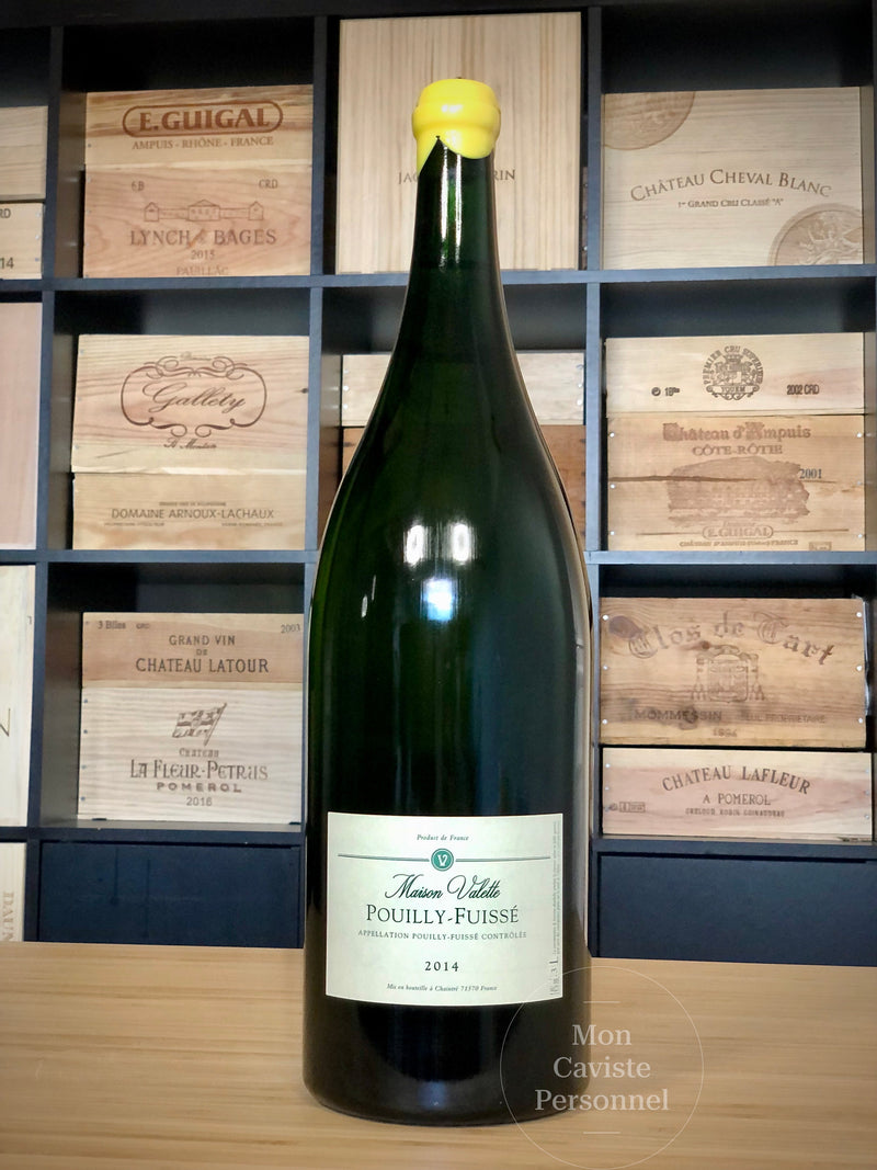 Domaine Maison VALETTE  |  POUILLY-FUISSE  |  2014  |  3 Litres  |  Jéroboam