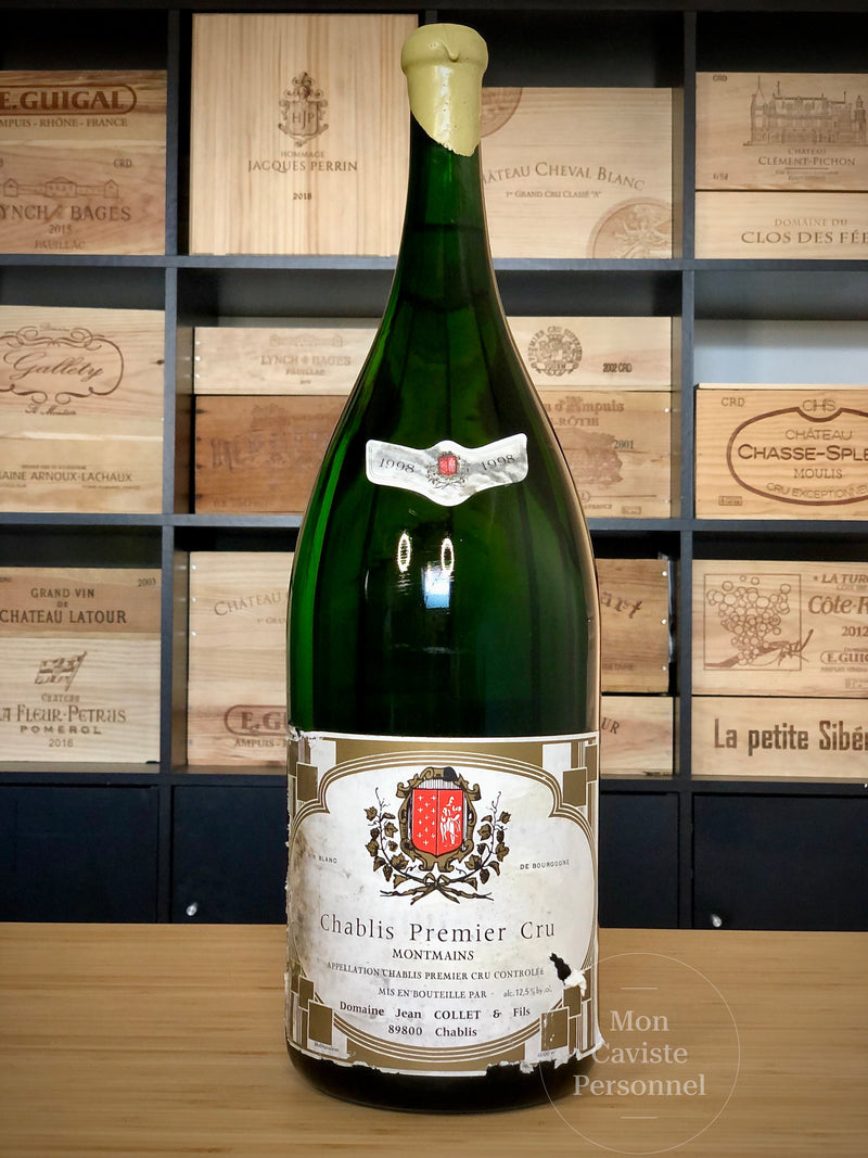Domaine Jean COLLET  |  Chablis  |  Premier Cru  |  Montmains  |  1998  |  6 Litres  |  Mathusalem