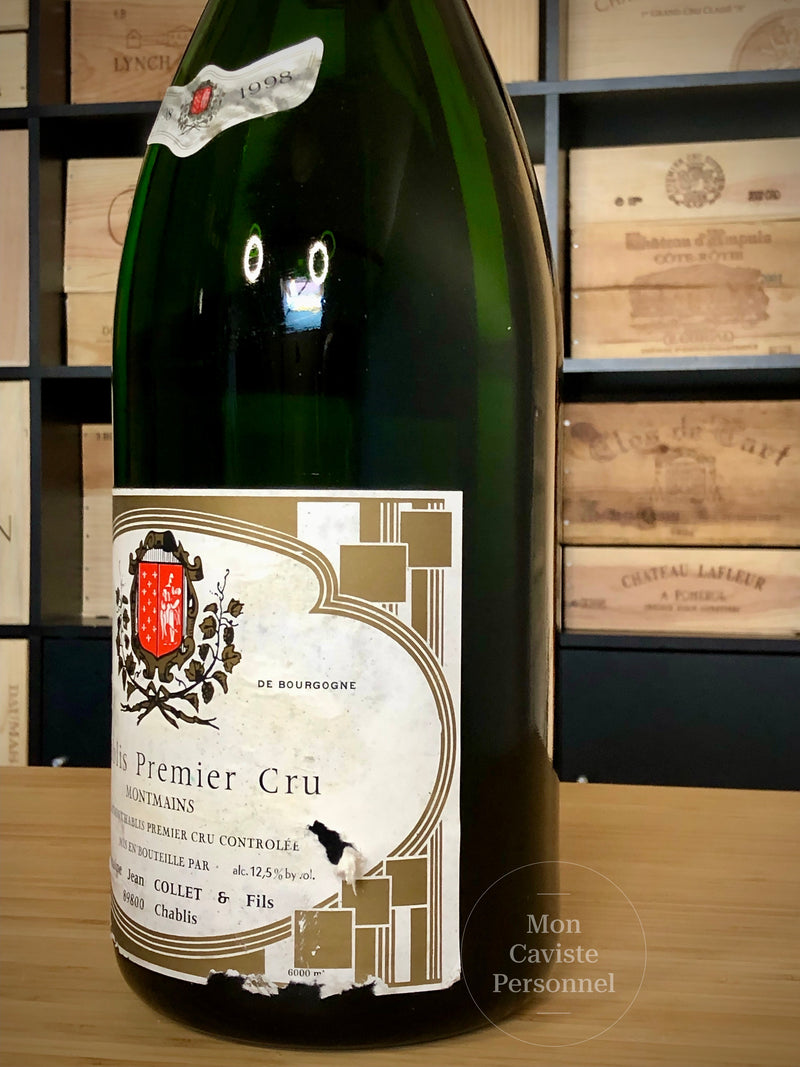 Domaine Jean COLLET  |  Chablis  |  Premier Cru  |  Montmains  |  1998  |  6 Litres  |  Mathusalem