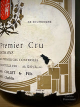 Domaine Jean COLLET  |  Chablis  |  Premier Cru  |  Montmains  |  1998  |  6 Litres  |  Mathusalem
